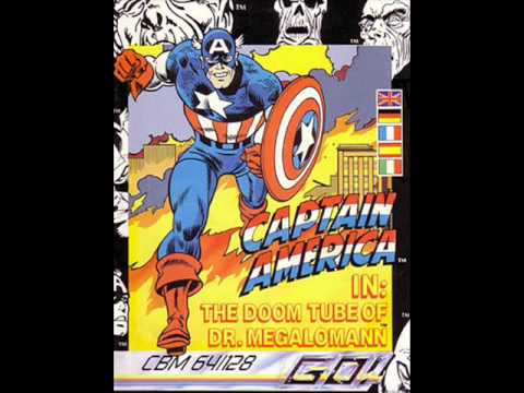 Captain America Defies the Doom Tube Atari