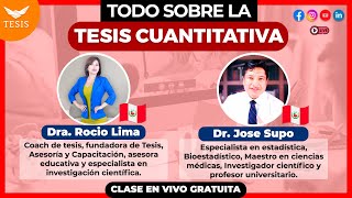 🔴Todo para hacer una TESIS CUANTITATIVA de ÉXITO🔴
