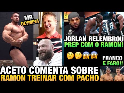 ACETO OPINA SOBRE RAMON TREINANDO COM PACHOLOK - JORLAN RELEMBRA PERIODO COM RAMON EM 2021 E MAIS