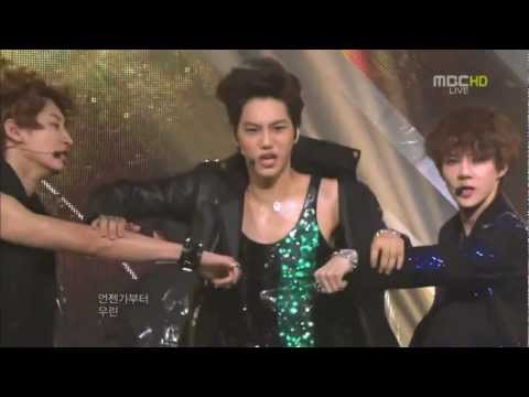 120428 EXO-K Kai's HOT & SEXY Focus on Music Core [720p]