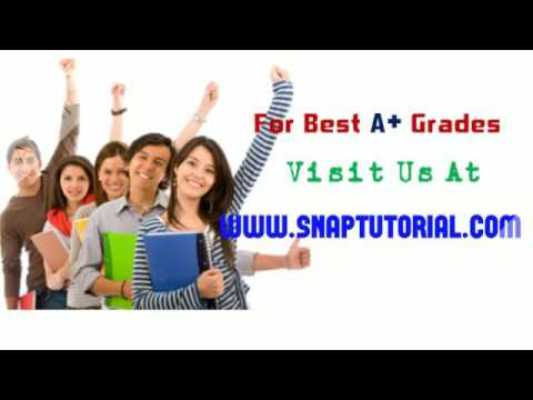 IT 218 Courses(Snaptutorial)