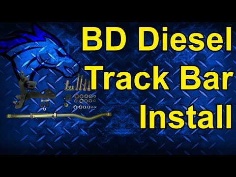 BD Diesel Track Bar Install: 98.5 Dodge 24 Valve 4WD #1032011-F
