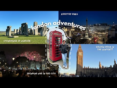 new year’s in london 🥂 brunch in soho, landmarks, chinatown late nights!