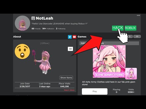 Leah Ashe Roblox Password
