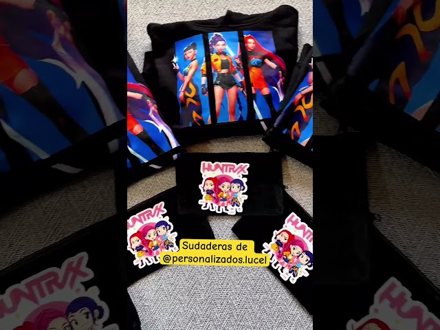 Vídeo relacionado con Conjunto de Sudadera con Capucha KPOP para niñas, 2026 Anime con Estampada de Demon música Manga Larga Sudaderas Hunters Estilo Y2K para Edades de 4 a 14 años 140 Purple ES269