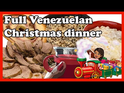 My first ever Venezuelan Christmas dinner in Europe // Full recipes and cooking times also Hot Wine!