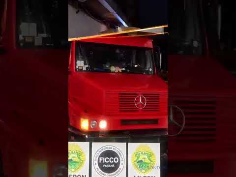 BPFRON apreende 824 quilos de maconha em caminhão na BR-277