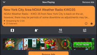NOAA Weather Radio - Special Marine Warning [EAS #96]  (3/7/22)