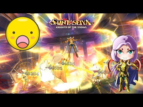 64/5000 😲 Mu defeats 4 knights lv. 80 (including Arayashiki + Dohko)