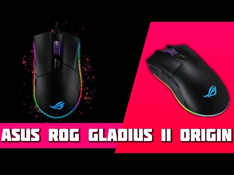 Мышь ASUS ROG Gladius II Origin (Обзор, Тест, Распаковка)