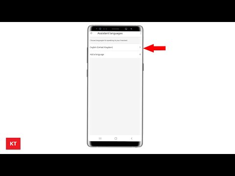 How to change Google Assistant language