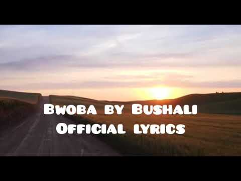 Bwoba by Bushali(official lyrics music video)