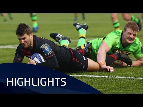 Saracens v Northampton Saints (P2) - Highlights – 20.01.2018