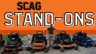 SCAG Stand-On Mower Lineup Explained: LS vs. V-Ride 2 vs. V-Ride XL!