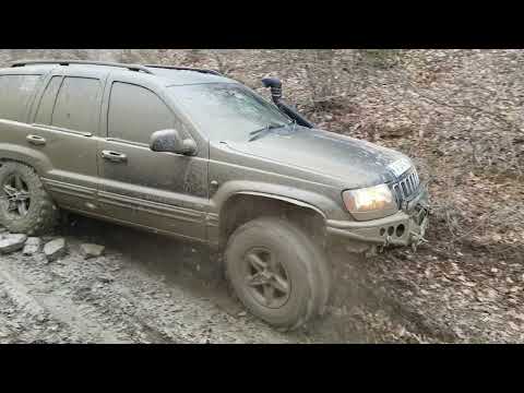 Jeep Grand Cherokee WJ H.O. 4.7 V8 258 hp Off road vs Deep Fat Ice