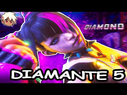 I got DIAMOND 5 in Street Fighter 6 and the master is close