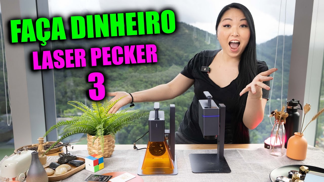 Laser Pecker 3 - Faça dinheiro!! Gravação a Laser portátil