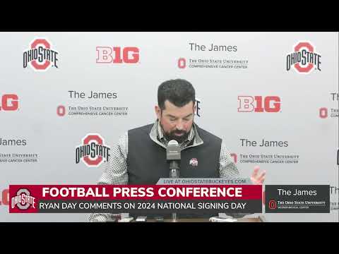 Ohio State head coach Ryan Day NSD press conference 2023