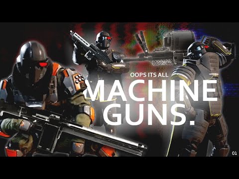 how to become the ultimate machine gunner - HELPDIVERS