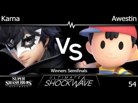 USW 54 - Karna (Joker) vs TLOC | Awestin (Ness) Winners Semifinals - SSBU
