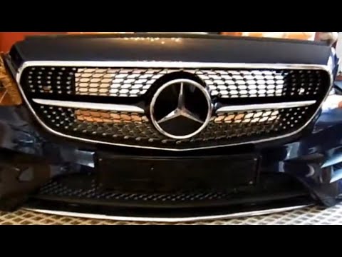 Mercedes AMG Diamond Grill Install - Part 1