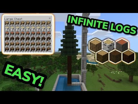 Ultimate Minecraft Tree Farm Hack! 🌳🔥