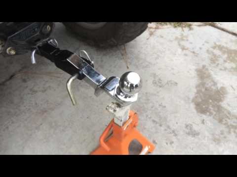 VID 2 - ATV Small pull behind utility trailer with additional upgrades, Custom built 2016