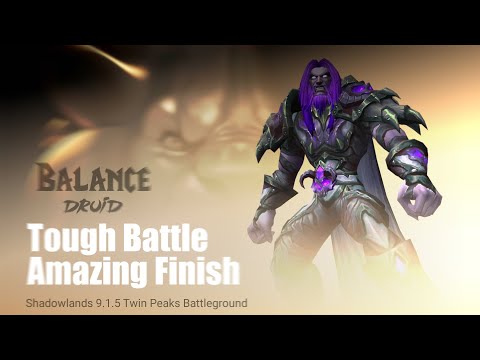 Tough Battle Amazing Finish | Balance Druid PvP WoW SL 9.1.5 | Veyn 20