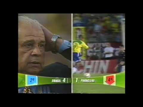 Brasil 4 x 1 Paraguai - Eliminatórias 2005