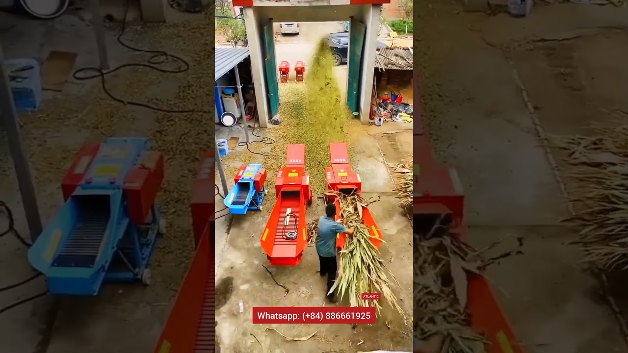 Broyeur de tiges d'ensilages video thumbnail