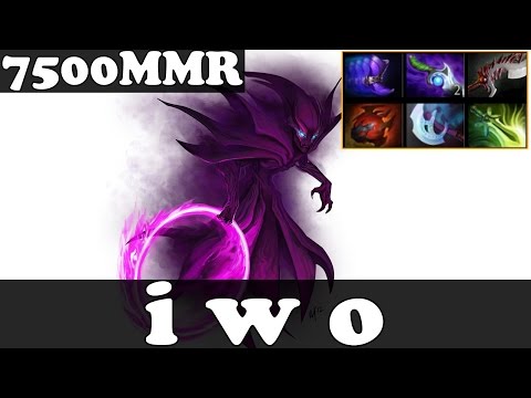 Dota 2 - i w o 7500 MMR Plays Spectre vol 2 - Ranked Match Gameplay