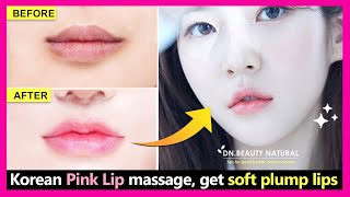 Korean Pink Lip massage. Get rid of dark lips to make pink lips and soft plump lips naturally.