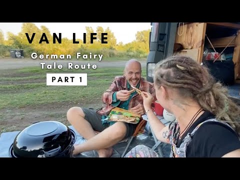 We FINALLY got our VanLife Jackpot park up | German Fairy Tale Route