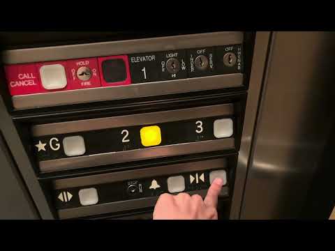 BIZARRE ThyssenKrupp Impulse Hydraulic Elevator | Walnut Creek City Hall | Walnut Creek, CA