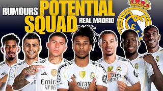 Real Madrid Potential Squad 2026-27 | Rumoured Signings Next Window - REAL MADRID SQUAD