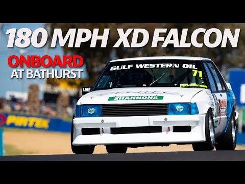 Ride Onboard at 187MPH! Marcus Zukanovic’s Brutal 700hp Ford XD Falcon at Bathurst