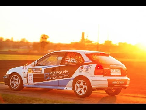 Rajd Śląska 2017 - Gracjan Grela / Marta Momot, Honda Civic