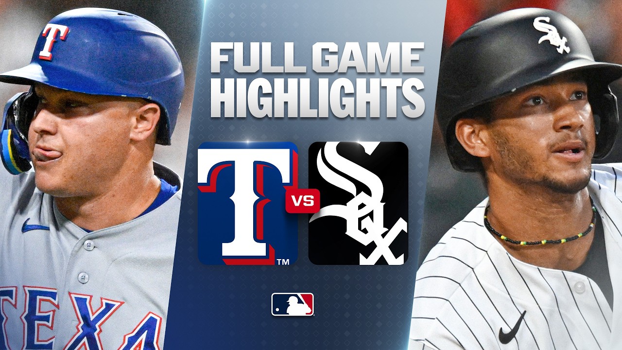 RANGERS vs. WHITE SOX: Official Full Game Highlights (August 26) | 2026 MLB Season