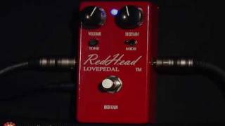 Video thumbnail for Lovepedal Redhead by ProGuitarShopDemos