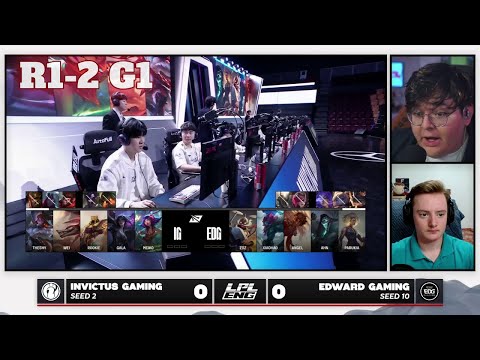 IG vs EDG - Game 1 | Round 1 S15 LPL Summer Playoffs 2025 | Invictus Gaming vs Edward Gaming G1 full