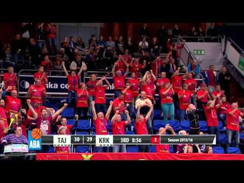 ABA Liga 2015/16 highlights: Tajfun - Krka, R03 (6.10.2015)