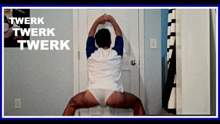 Gay Guy Twerking to Rihanna