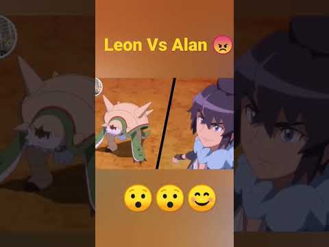 Leon and Alan battle 😠| Rillaboom vs chesnaught ☺️