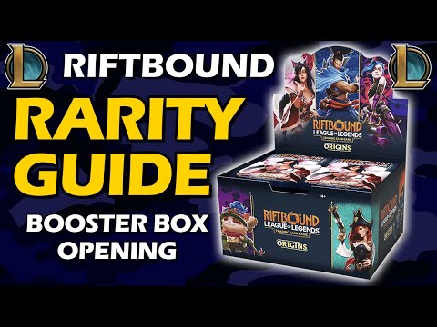 Riftbound TCG League of Legends: Opening & Rarity Guide to Collecting 2025 Origins Booster Box