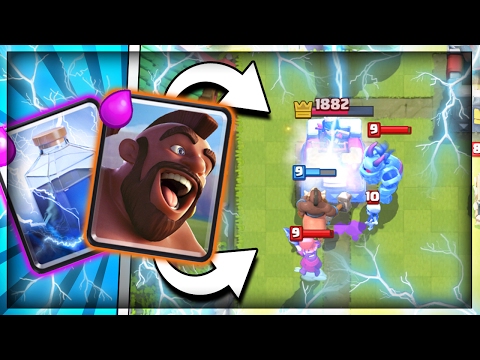 3.1 FAST CYCLE HOG RIDER LIGHTNING DECK! 4000+ Trophy Legendary Arena 10 Strategy in Clash Roayle