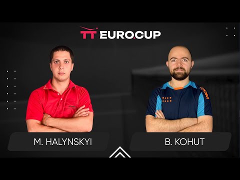 15:55 Mykola Halynskyi - Bohdan Kohut 30.03.2024 TT Euro.Cup Ukraine Elite. TABLE 3