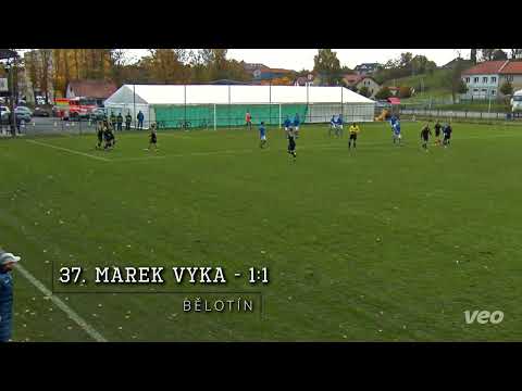 Bělotín – Brodek u Přerova 3:1 (1:1)
