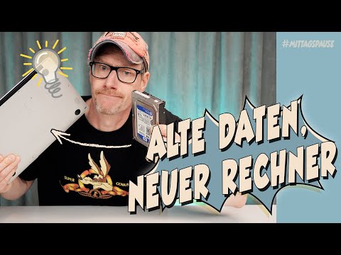 Aus INTERN mach' EXTERN (Festplatte): Daten ganz einfach auf neuen PC mitnehmen!