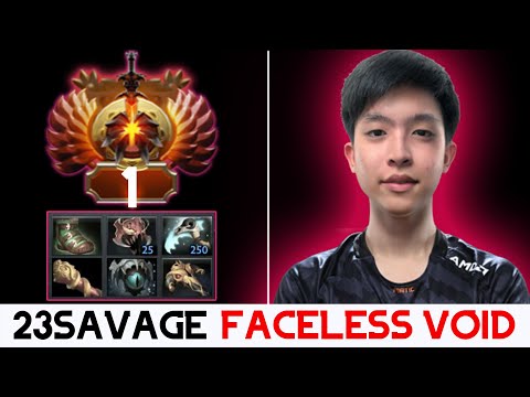 11K MMR, 23SAVAGE "FACELESS VOID" Ft.CARL "INVOKER" VS BOOM.DREAMOCEL "ALCHEMIST | DOTA 2 MICRO