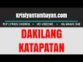Dakilang Katapatan Chords Lyrics MP3 Minus One Videoke Karaoke Instrumental